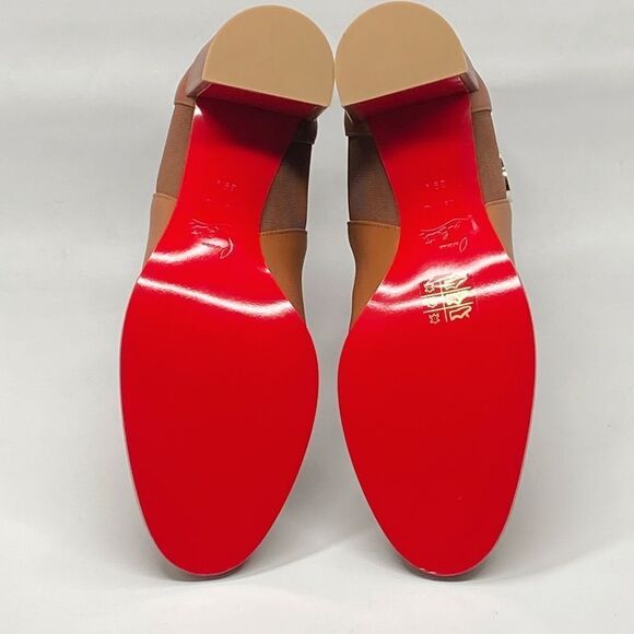 Christian Louboutin Leather 70 Chelsea Booties size 39.5 - Picture 12 of 13